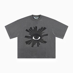 House of Errors Grey House Of Errors Print T Shirt